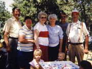 Big Family Reunion 1986 at Leo and Yvonne's