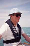 John - always happy under sail...